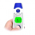 Morpilot Digital Fieberthermometer Stirn Ohr Blau Bild 1