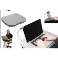 Lapdesk mit LED-Licht und Becherhalter  Bild 1