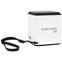 Cubi-Man Mobile Bluetooth Lautsprecher wei Bild 1