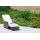 Komfort Deckchair SORRENTO mit Auflagen creme Bild 2