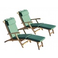 Teak Holz  Deckchair  Bild 1