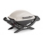 Weber Q1000 Gasgrill Titan fr Gaskartuschen Bild 1