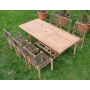 TEAK Gartengarnitur Bild 1