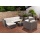 Gartengarnitur 3-1-1 Polyrattan Alu grau Bild 1