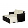 Polyrattan Gartengarnitur 6tlg. Doppelsofa Bild 1