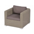 aniba Design GArtensessel Polyrattan hellgrau Bild 1