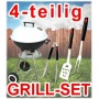 Kugelgrill Set, 3-tlg. Grillbesteck-Set  Bild 1