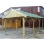 Carport Satteldach NRBURG I 350x600cm PRIKKER Bild 1