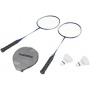 HUDORA Badmintonset 2 Stahlschlger 2 Federblle Bild 1