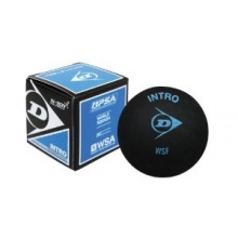 Dunlop Squashball Intro Anfnger Schwarz Bild 1