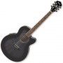 AKUSTIK-ELEKTRO GITARRE IBANEZ TRANSPARENT BLACK SUNBURST Bild 1