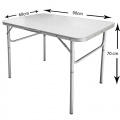 Outent Campingtisch Alu Klapptisch 60x90x70cm Bild 1