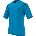 adidas Schiedsrichter Trikot Referee 1/4 Arm,Blue,Gr.M Bild 1